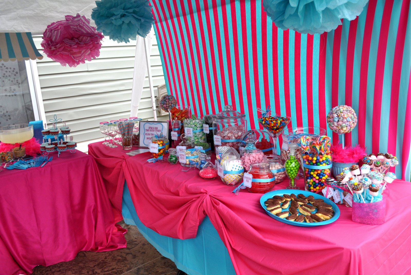 Candy Birthday Party
 Masquerade Party Ideas Candy Buffet Dollar Store Crafts