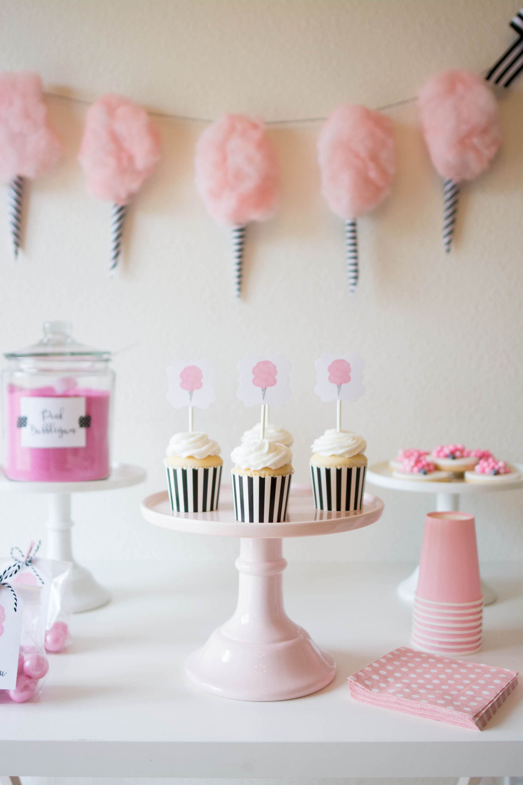 Candy Birthday Party
 Sweet Cotton Candy Party Ideas