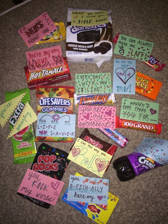Candy Gift Ideas For Boyfriend
 Cute Treats
