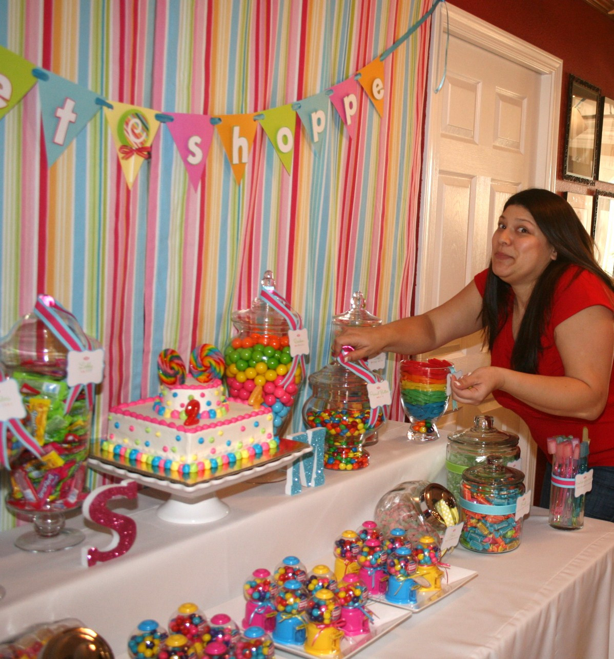 Candyland Birthday Decorations
 My Two Cupcakes Sienna & Mateo s Candyland Birthday Party