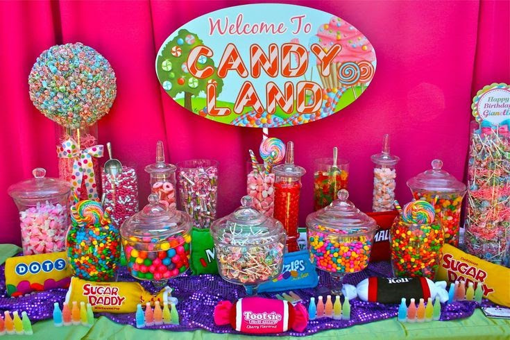 Candyland Birthday Decorations
 Me and my Big Ideas Candyland Birthday Ideas