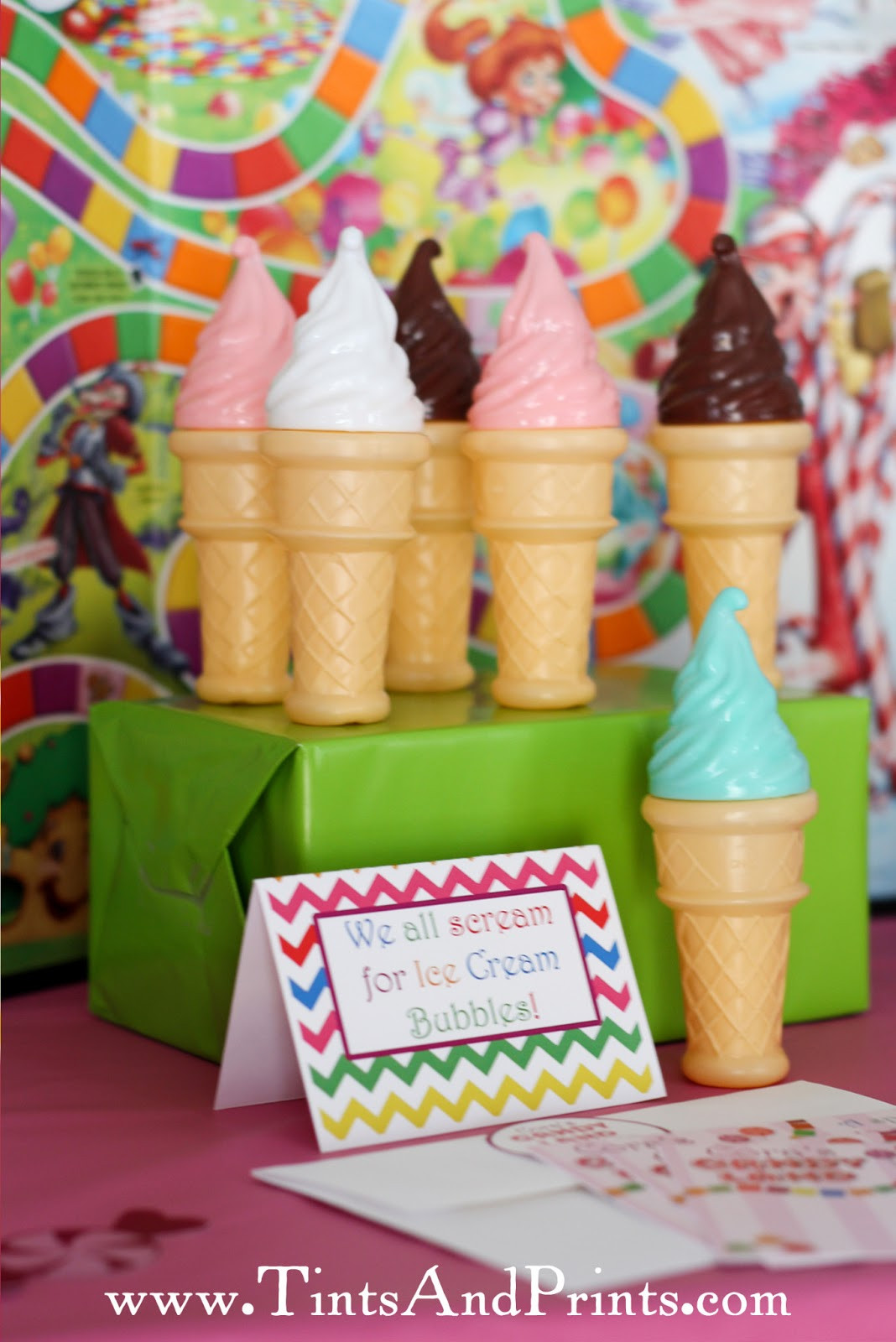 Candyland Birthday Party Ideas
 Chevron Candyland Inspired Birthday Party
