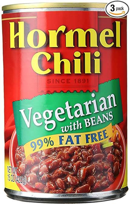 Canned Vegetarian Chili
 The 8 Best Canned Chili in 2020