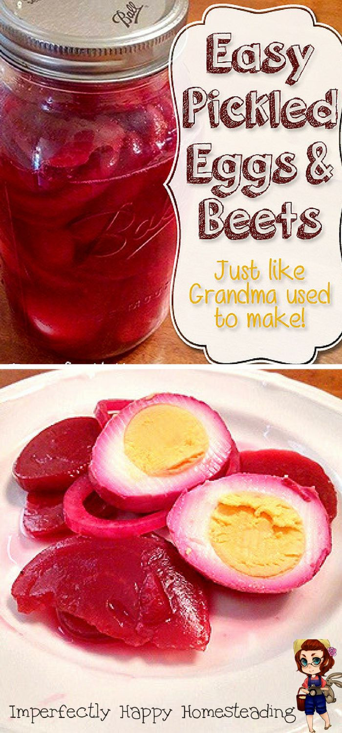 Canning Pickled Eggs
 Easy Pickled Eggs & Beets