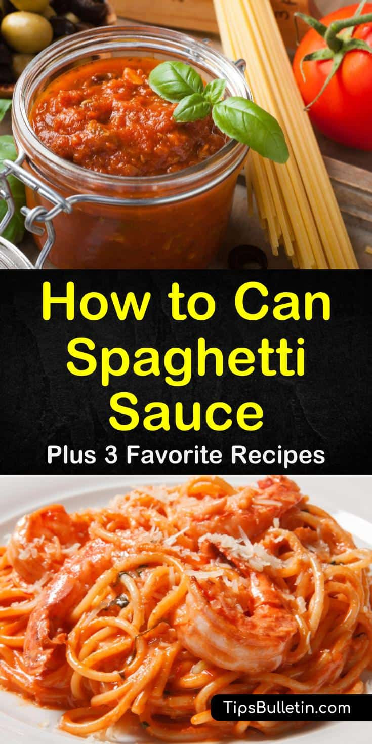 Canning Spaghetti Sauce
 Canning Spaghetti Sauce – How to Can Spaghetti Sauce