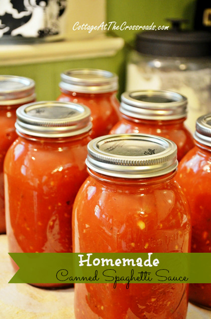 Canning Spaghetti Sauce Recipe
 Homemade Canned Spaghetti Sauce