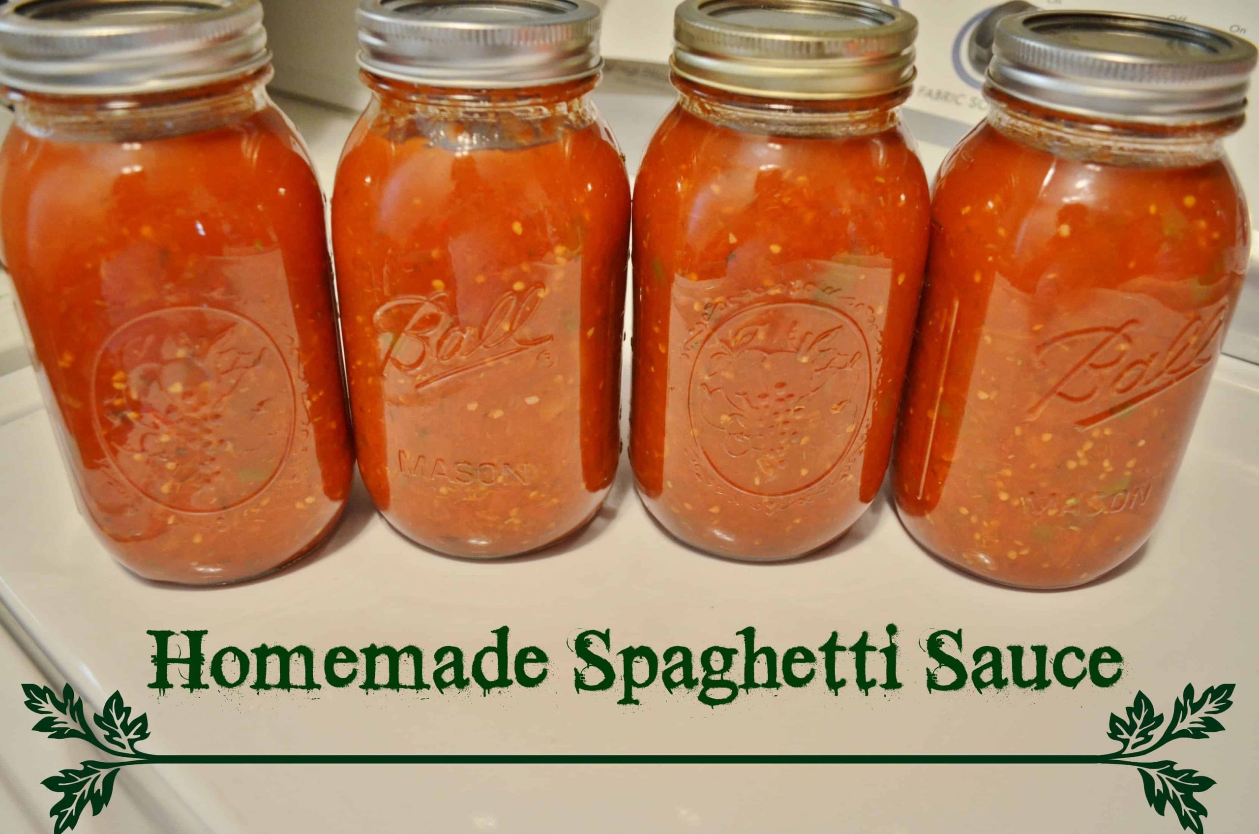 Canning Spaghetti Sauce Recipe
 DIY Homemade Spaghetti Sauce Canning Recipe Tutorial