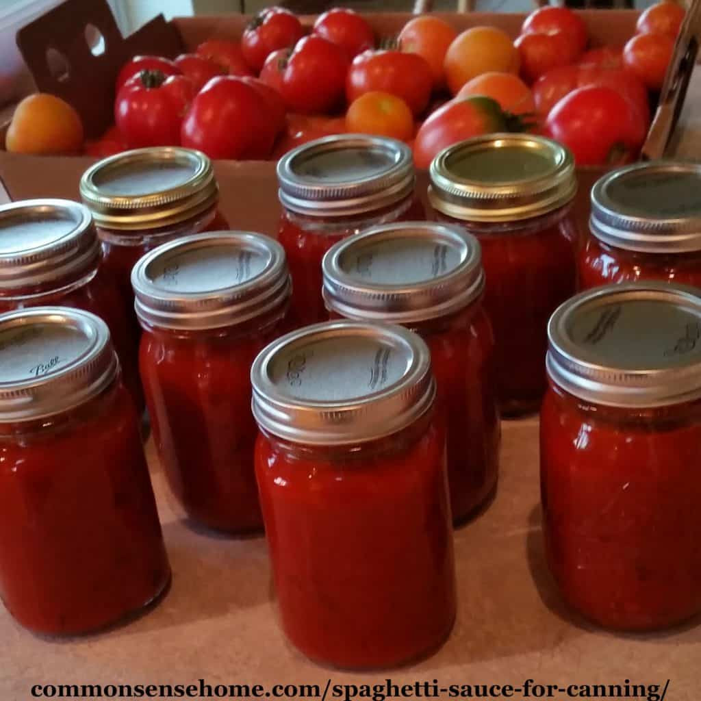 Canning Spaghetti Sauce With Meat
 Spaghetti Sauce for Canning Made with Fresh or Frozen