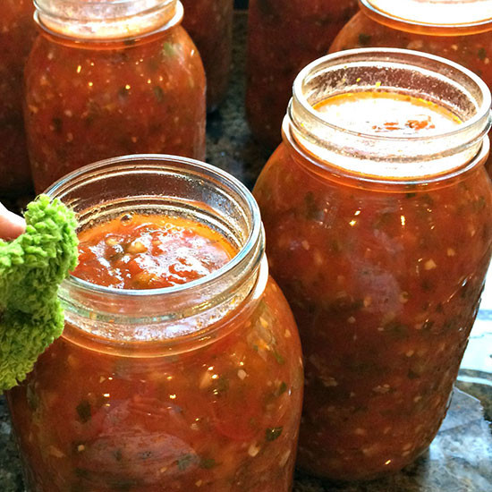 Canning Spaghetti Sauce With Meat
 Canning Homemade Spaghetti Sauce The Farm Barbie Blog