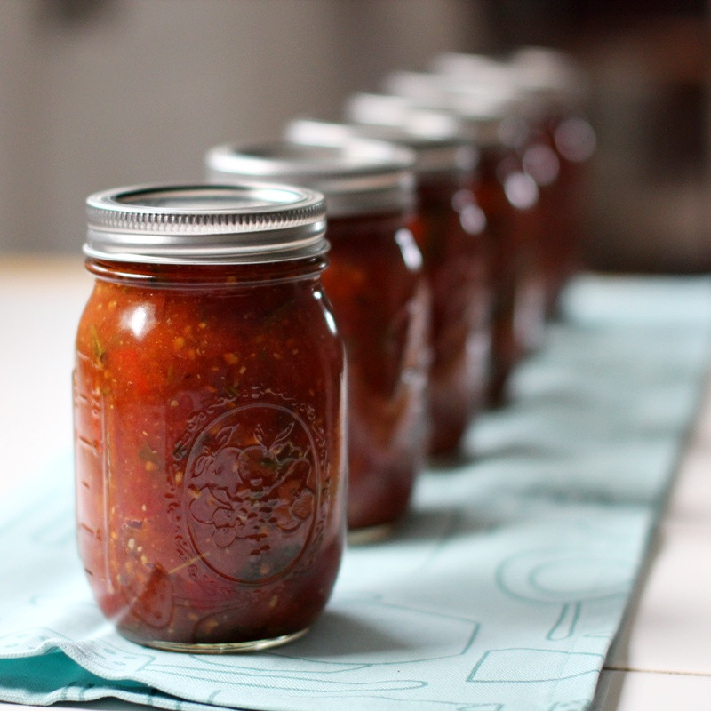 Canning Tomato Sauce
 Roasted Garlic and Pepper Tomato Sauce A Canning Story