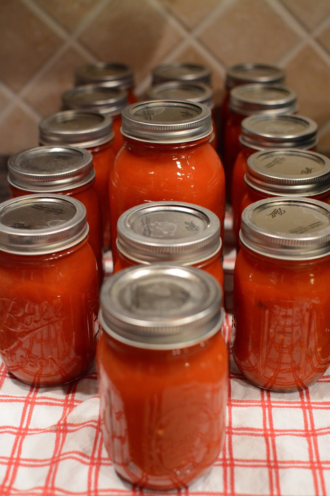 Canning Tomato Sauce
 canned tomato sauce with basil and garlic lb s good spoon