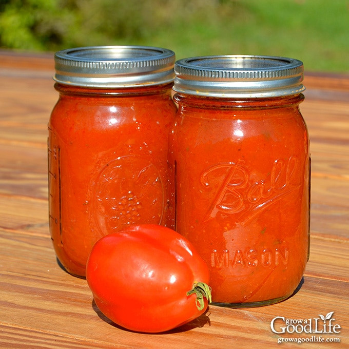 Canning Tomato Sauce
 Seasoned Tomato Sauce Recipe for Home Canning