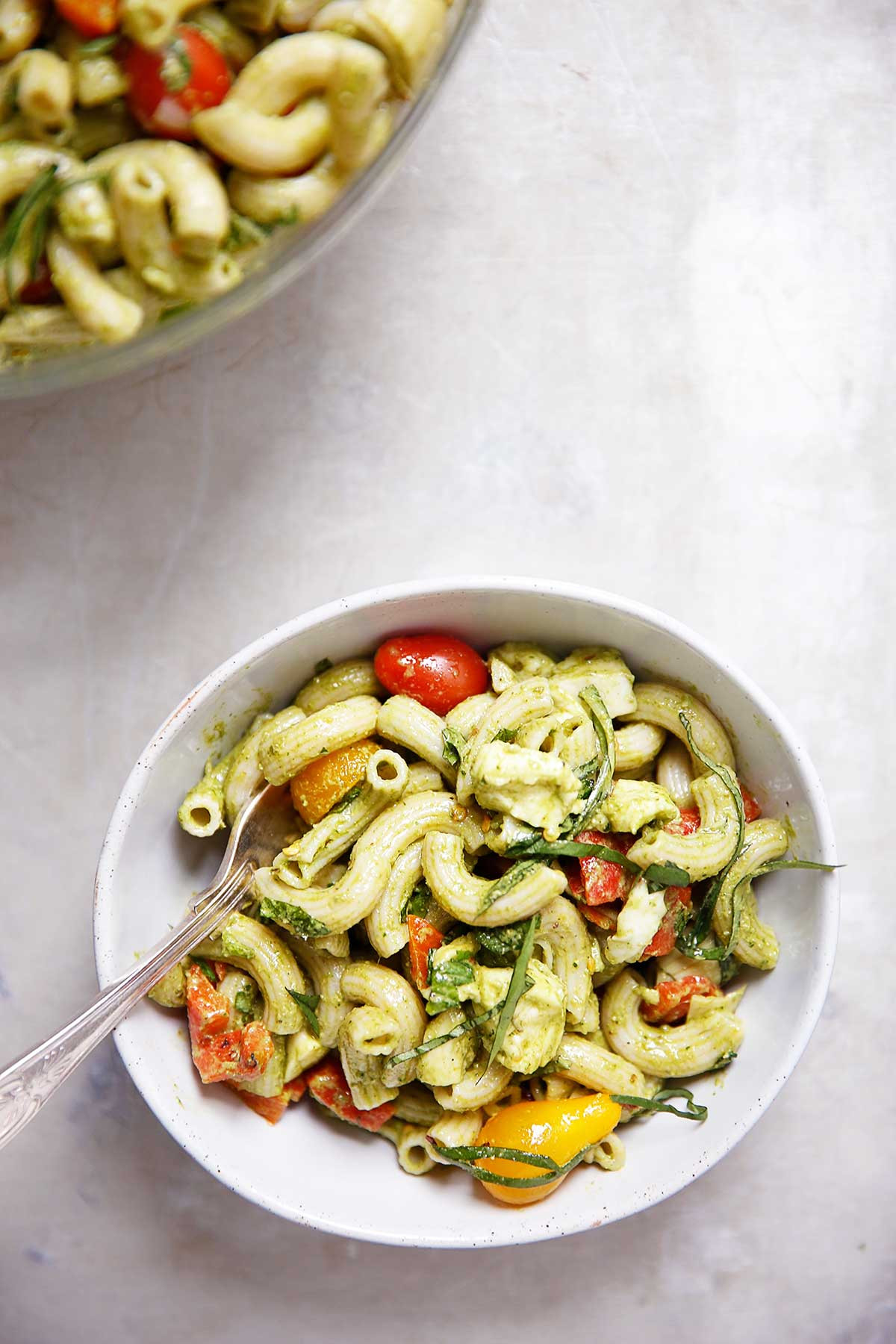 Caprese Pesto Pasta Salad
 Caprese Pesto Pasta Salad Lexi s Clean Kitchen