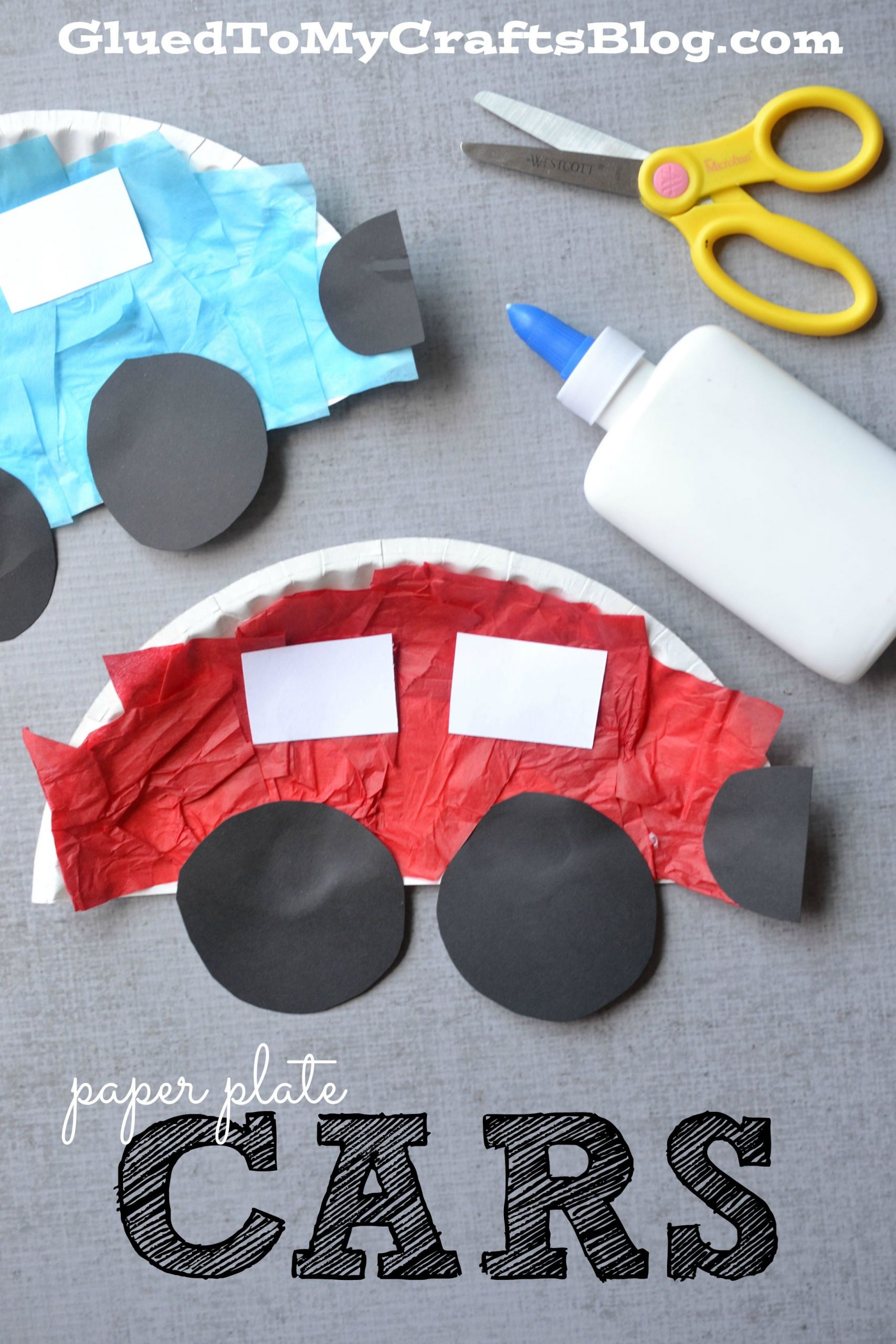 Car Craft For Kids
 Paper Plate Cars Kid Craft Glued To My Crafts