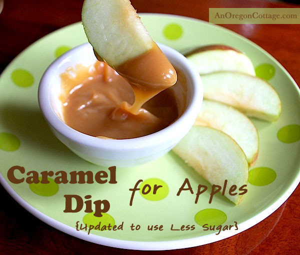 Caramel Dip For Apples Using Caramels
 Homemade Caramel Dip for Apples Updated To Use Less Sugar