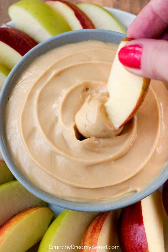 Caramel Dip For Apples Using Caramels
 Caramel Apple Dip Crunchy Creamy Sweet