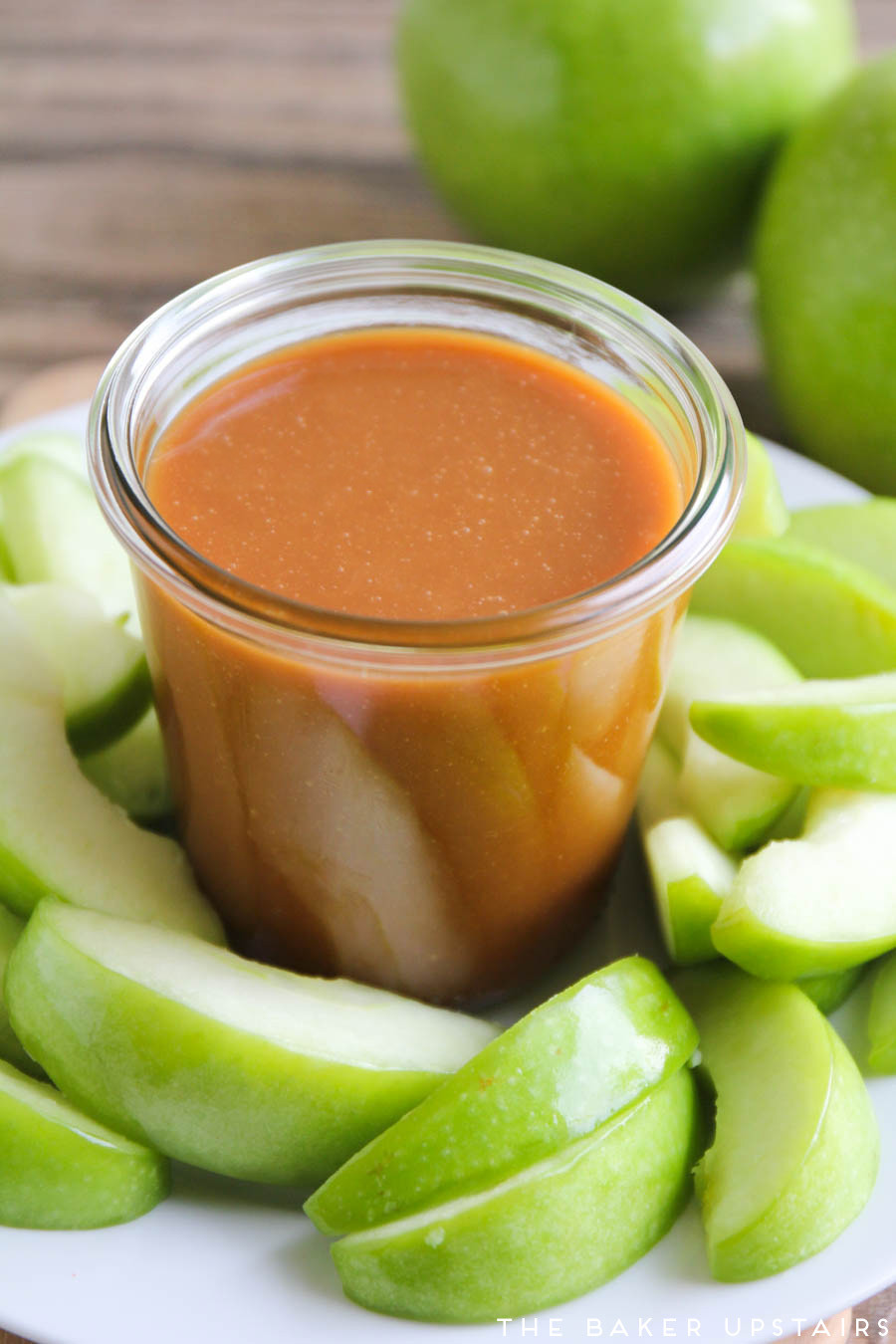 Caramel Dip For Apples Using Caramels
 The Baker Upstairs caramel apple dip