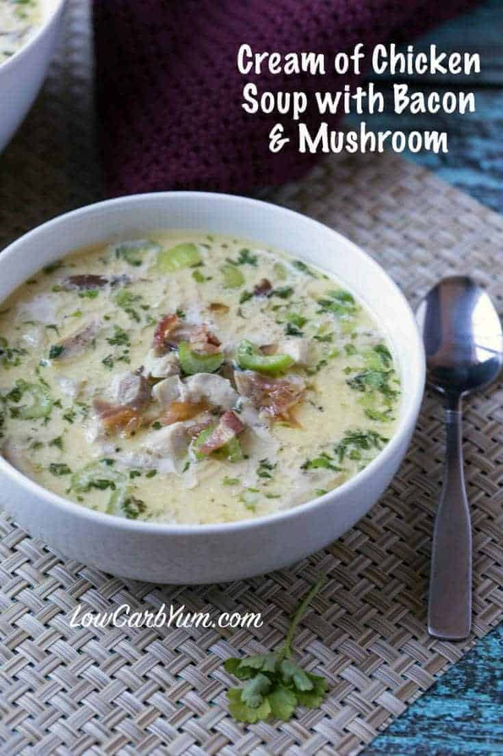 Carbs In Cream Of Chicken Soup
 Cream of Chicken Soup with Bacon