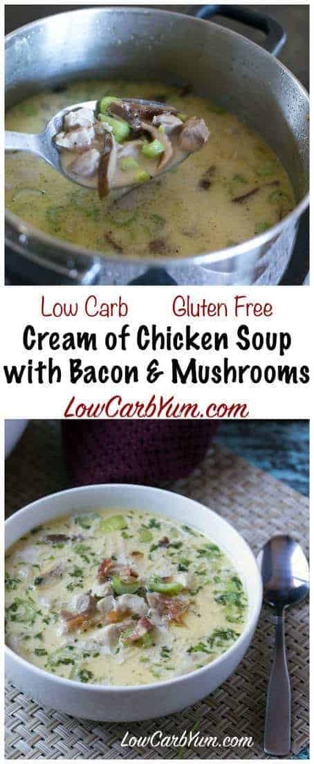 Carbs In Cream Of Chicken Soup
 Cream of Chicken Soup with Bacon