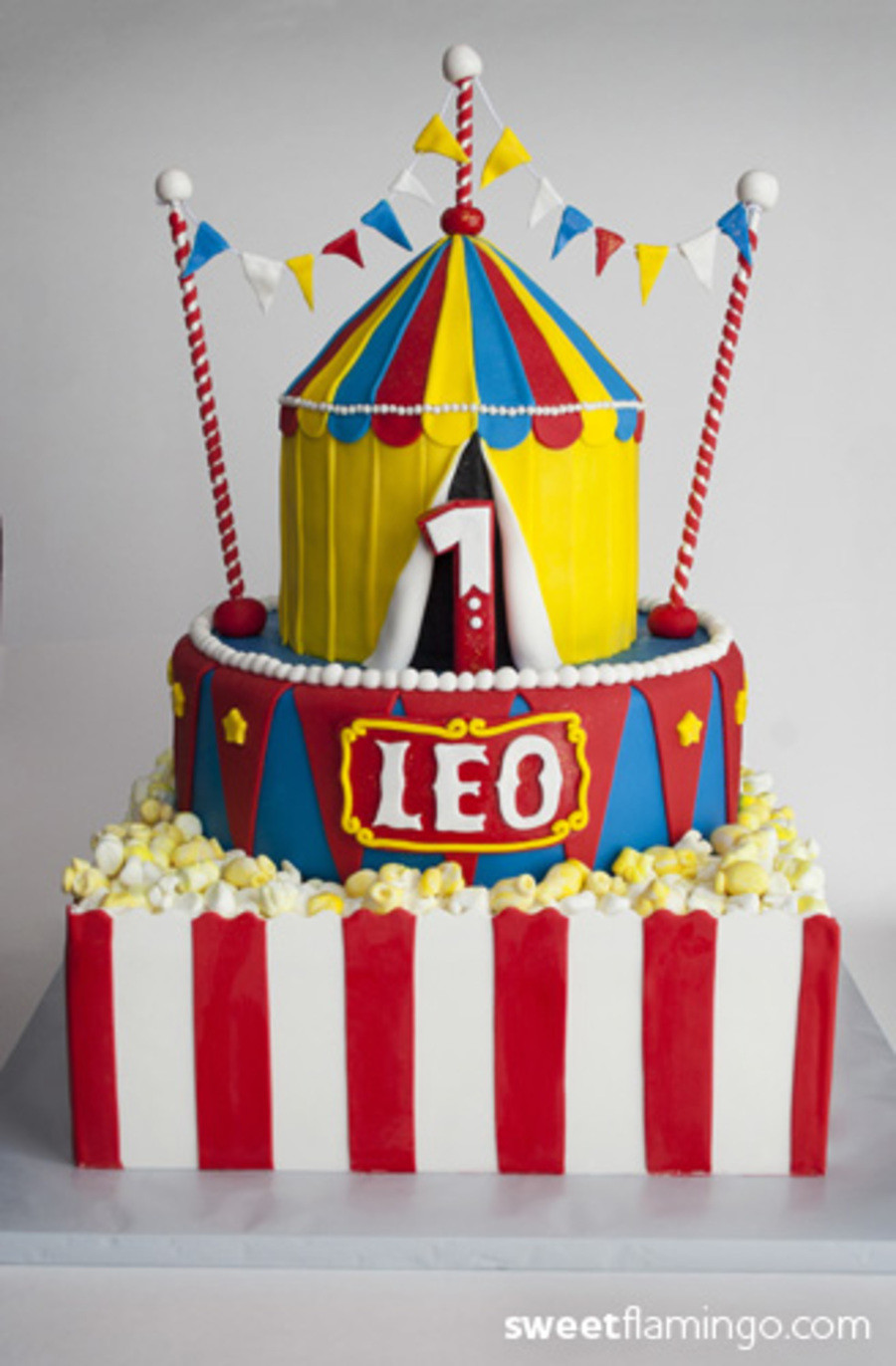Carnival Birthday Cake
 Leo s Carnival Birthday CakeCentral