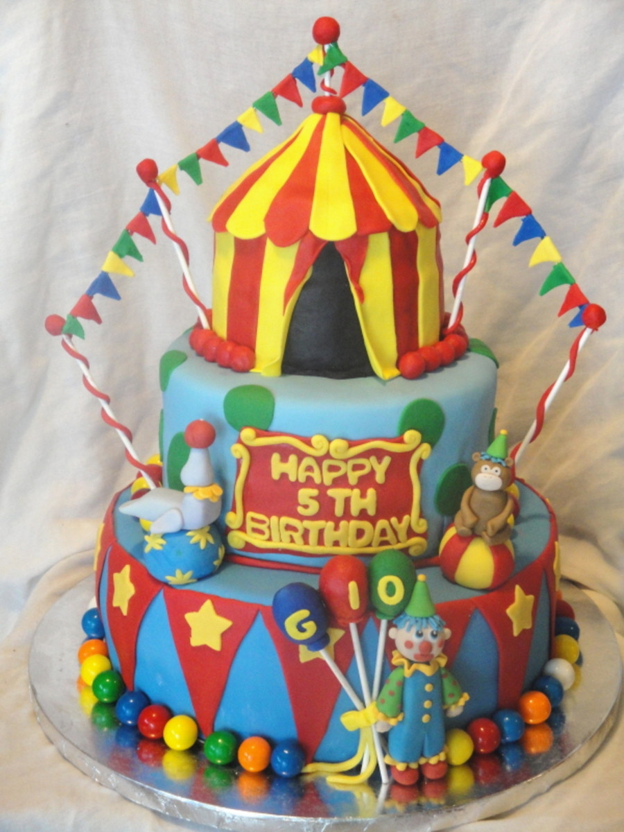 Carnival Birthday Cakes
 Circus Carnival Birthday Cake CakeCentral