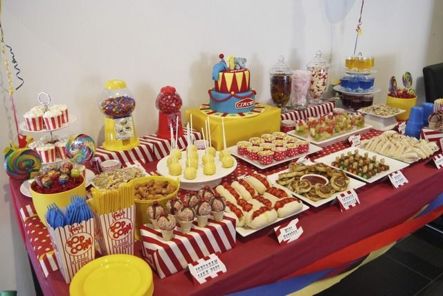 Carnival Themed Birthday Party Food Ideas
 Carnival Theme Party