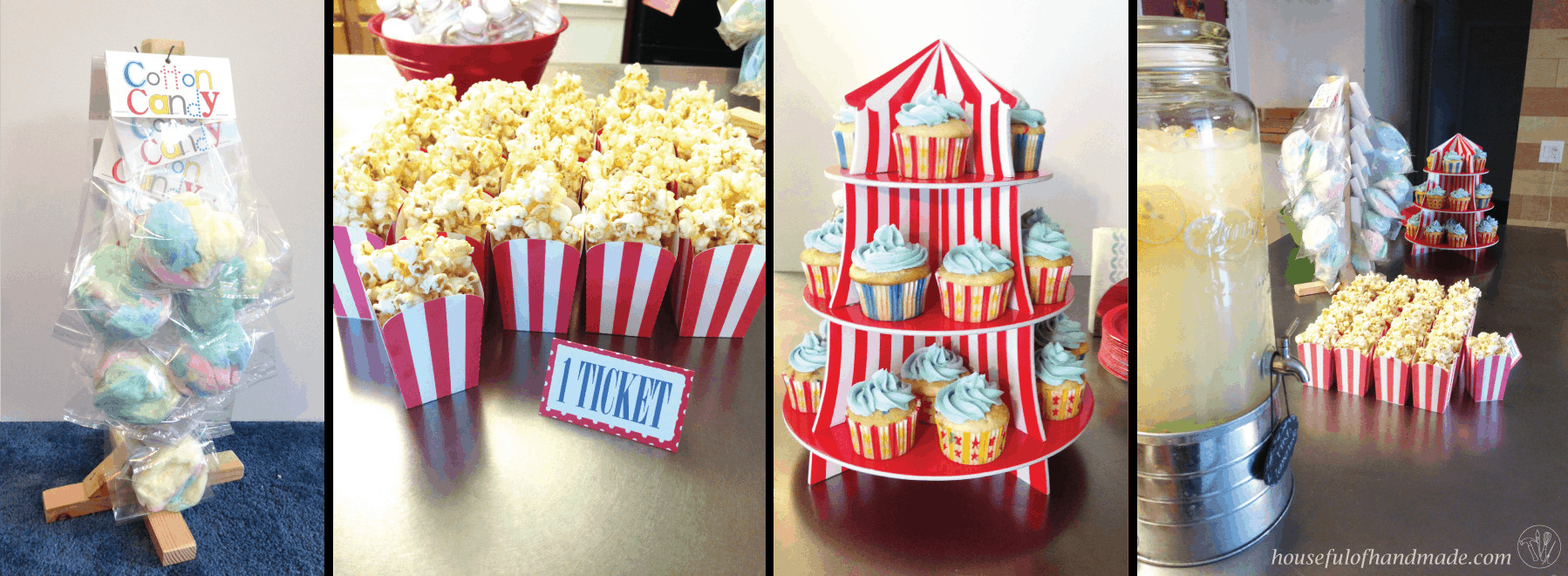 Carnival Themed Birthday Party Food Ideas
 Carnival Birthday Party Part 2 Treats & Decorations a