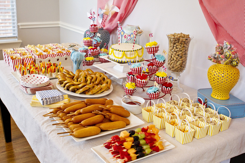 Carnival Themed Birthday Party Food Ideas
 Circus Themed Nurseries and Parties Project Nursery