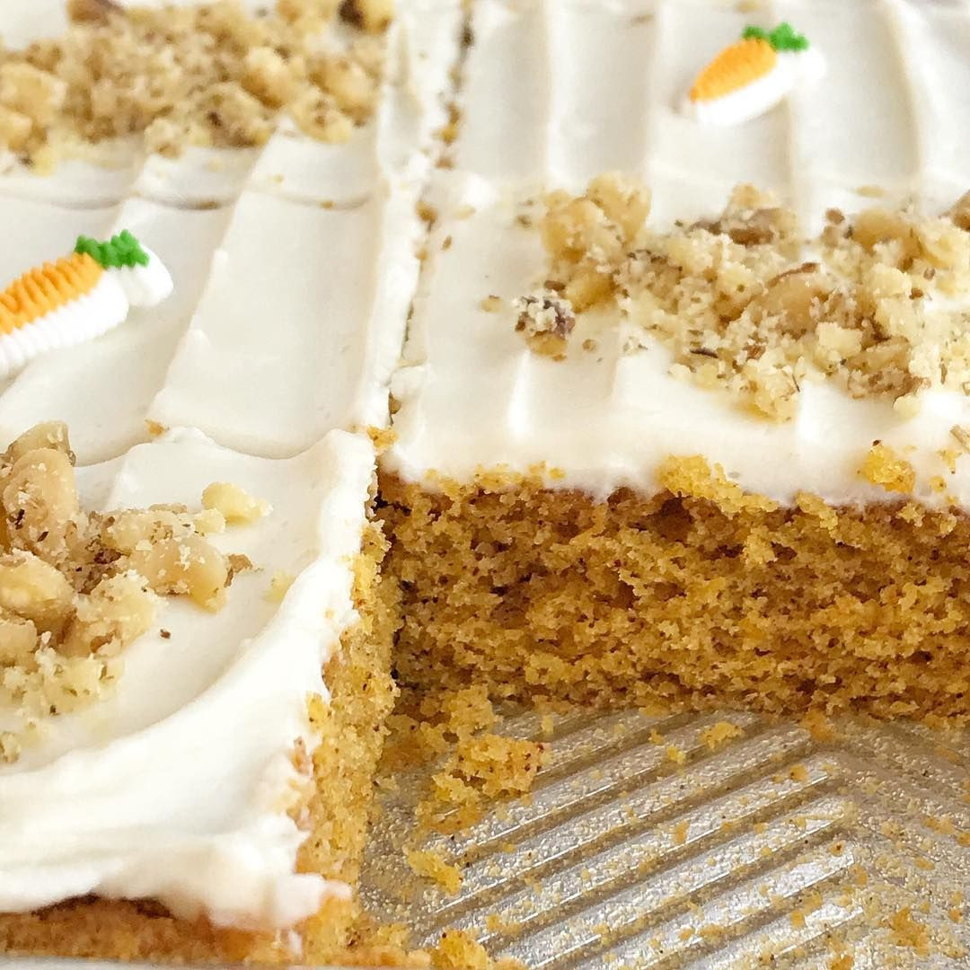 Carrot Cake Recipe Using Baby Food
 Image may contain food