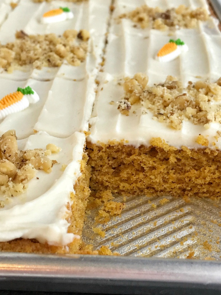Carrot Cake Recipe Using Baby Food
 Sheet Pan Carrot Cake Bars surprise ingre nt