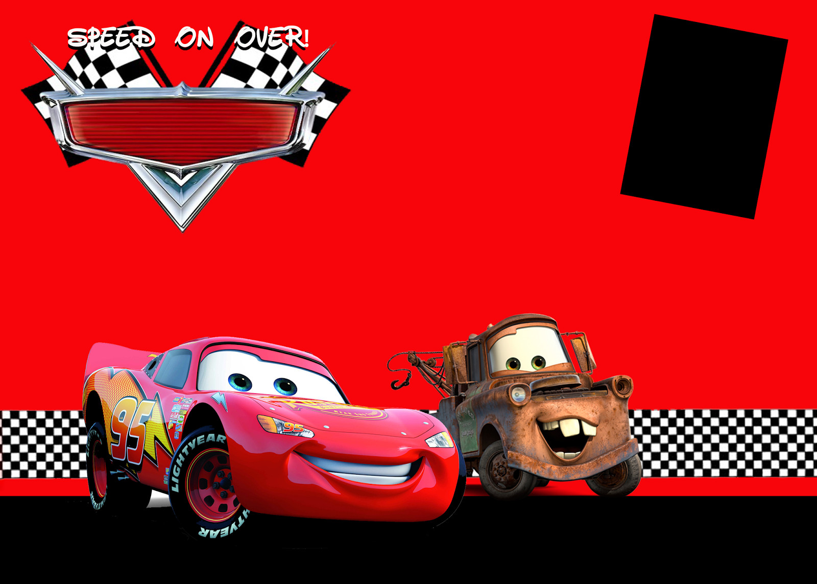 Cars Birthday Invitation
 I Do A Dime Cars Party