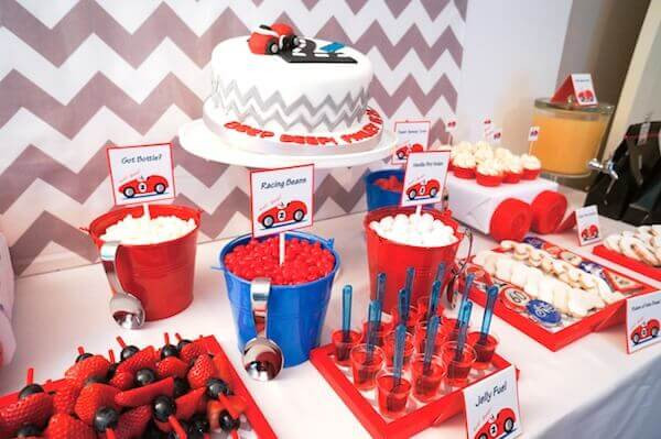 Cars Birthday Party Ideas
 Boy s Vintage Car Themed Birthday Party Spaceships and