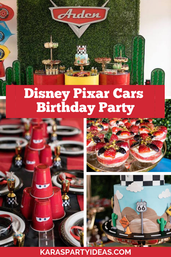 Cars Birthday Party Ideas
 Kara s Party Ideas Disney Pixar Cars Birthday Party