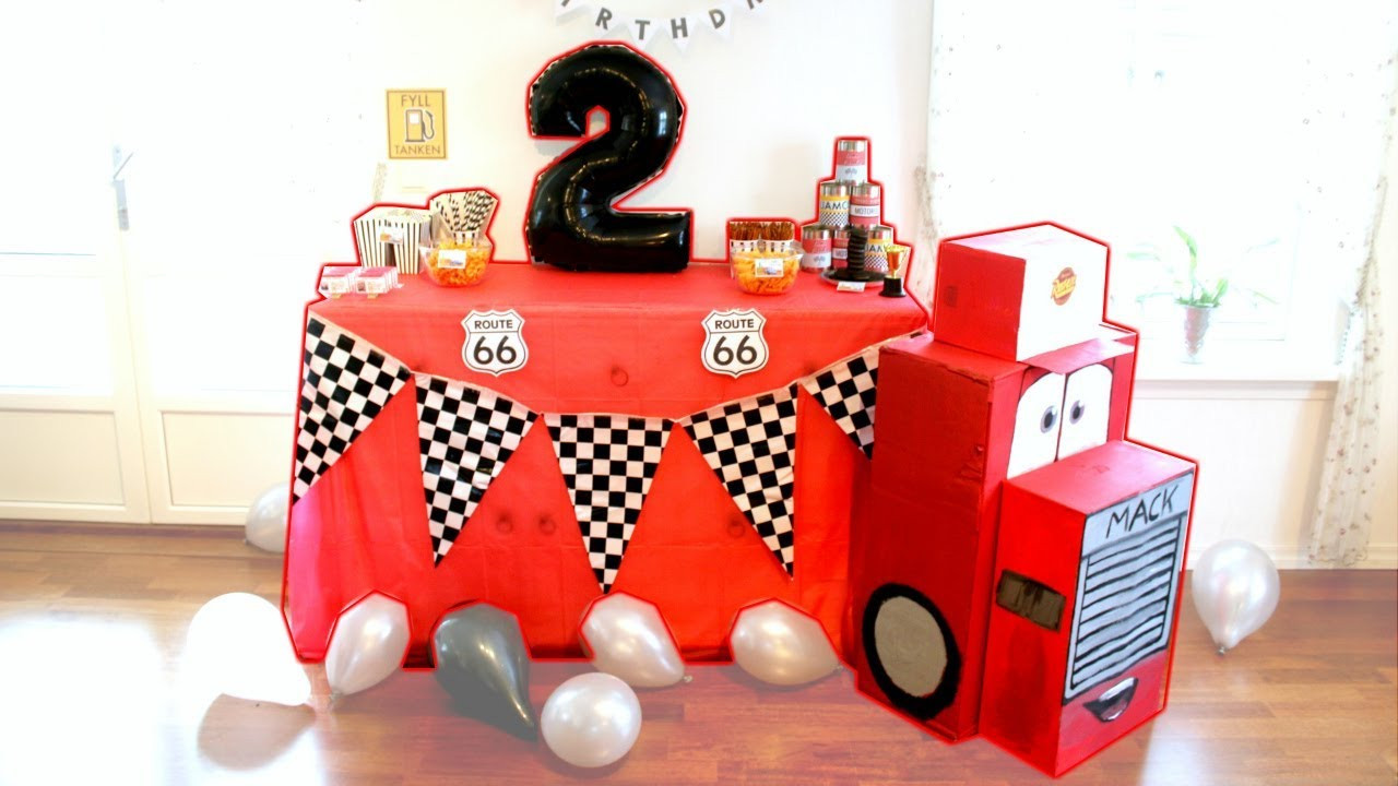 Cars Birthday Party Ideas
 Cars Themed Birthday Party Liam 2 years old