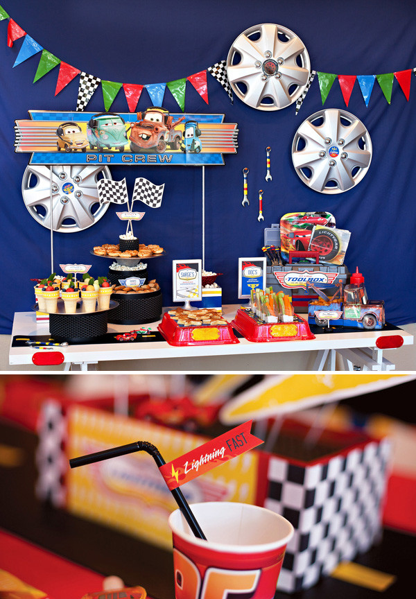 Cars Birthday Party Ideas
 Super Cool Disney Pixar Cars Birthday Party Hostess