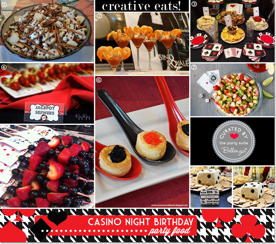 Casino Party Food Ideas
 Casino Night Birthday Party for Adults Bud Friendly