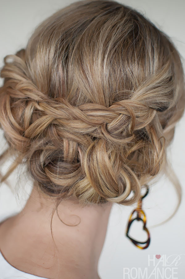 Casual Updos Hairstyles
 Casual Messy Braided Updo The Best Braided Updos for