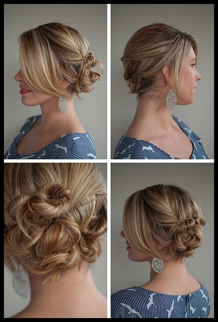 Casual Updos Hairstyles
 Top 6 easy casual updos for long hair Hair Fashion line