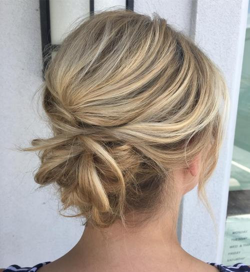 Casual Updos Hairstyles
 60 Easy Updo Hairstyles for Medium Length Hair in 2018