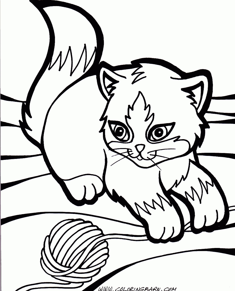 Cat Coloring Pages For Kids
 Printable Cat Coloring Pages For Kids at GetDrawings