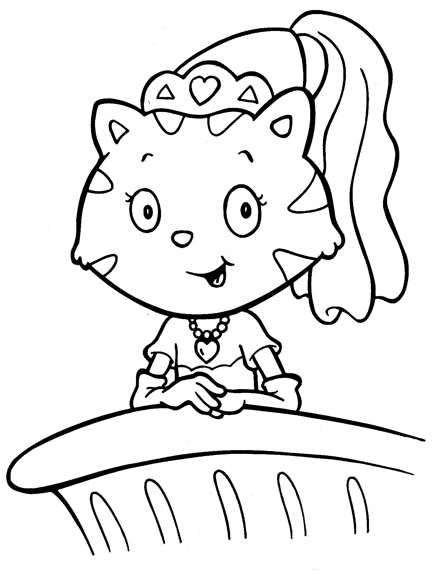 Cat Coloring Pages For Kids
 Kitten Coloring Pages Best Coloring Pages For Kids