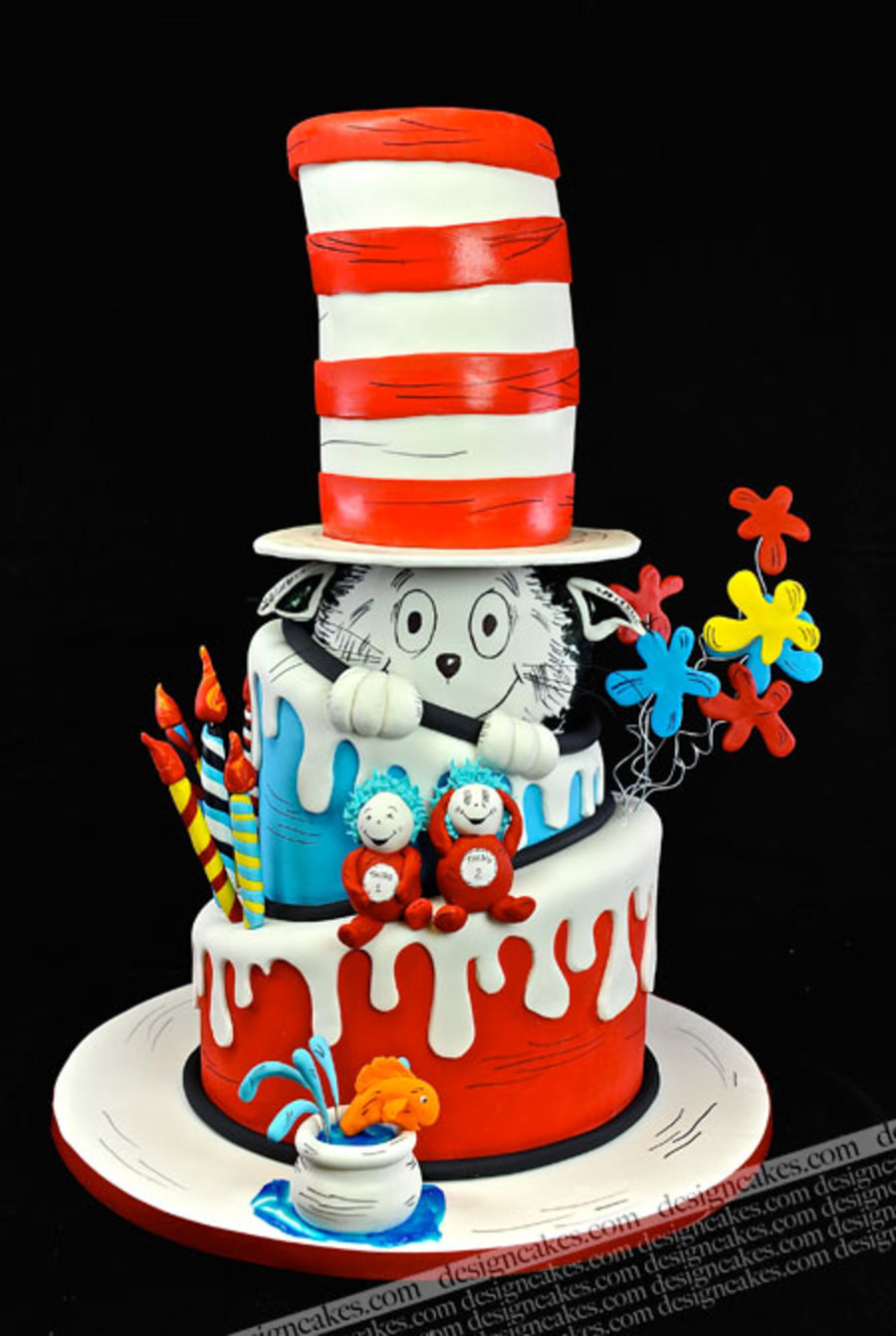 Cat In The Hat Birthday Cake
 Cat In The Hat Cake Druss Cake CakeCentral