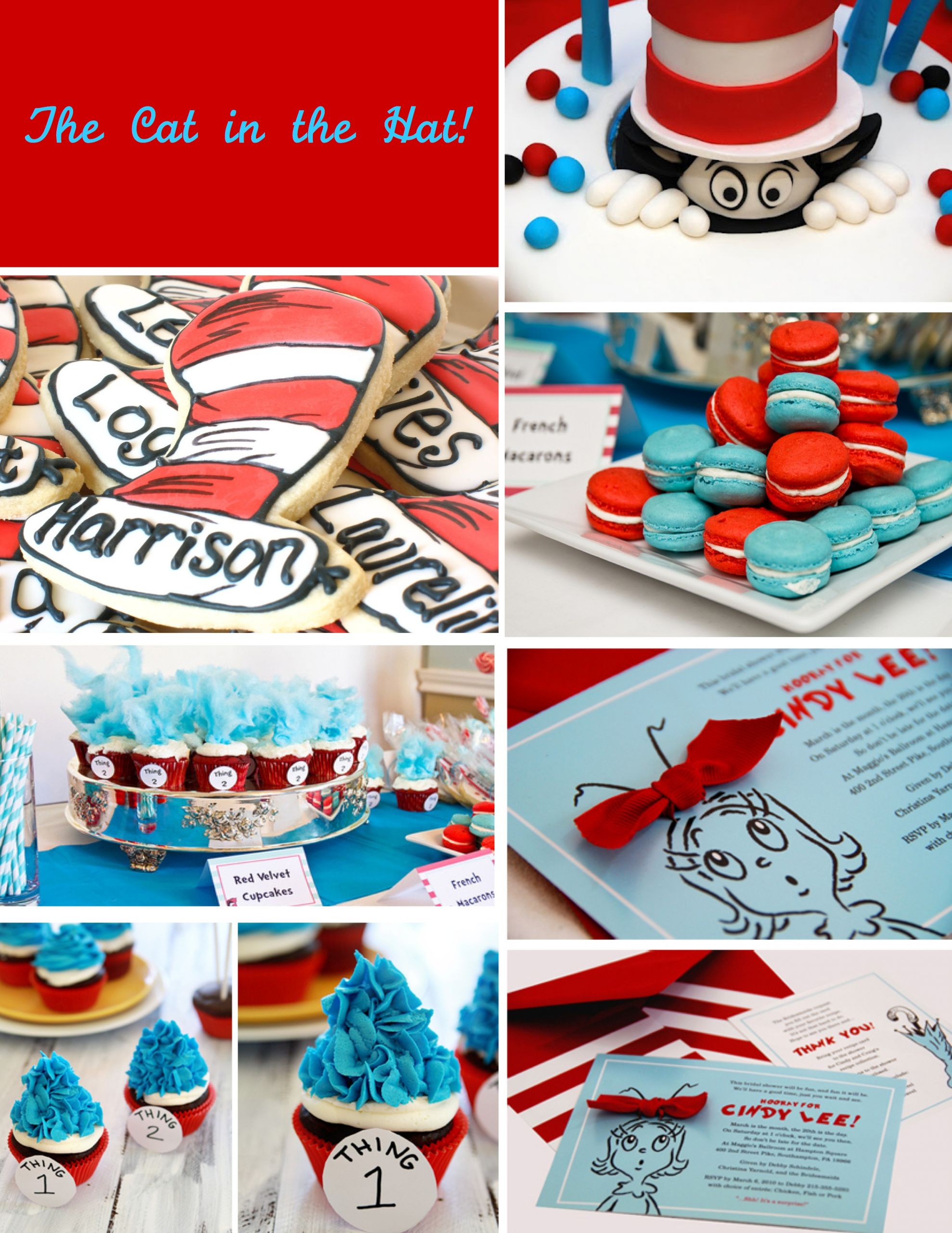 Cat In The Hat Birthday Decorations
 Page 4