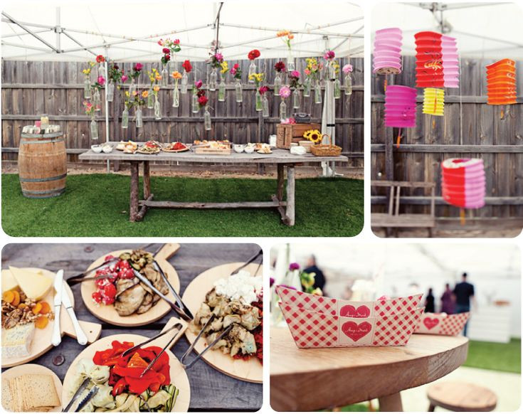 Catering Ideas For Backyard Party
 Best 64 Backyard engagement party ideas ideas on Pinterest