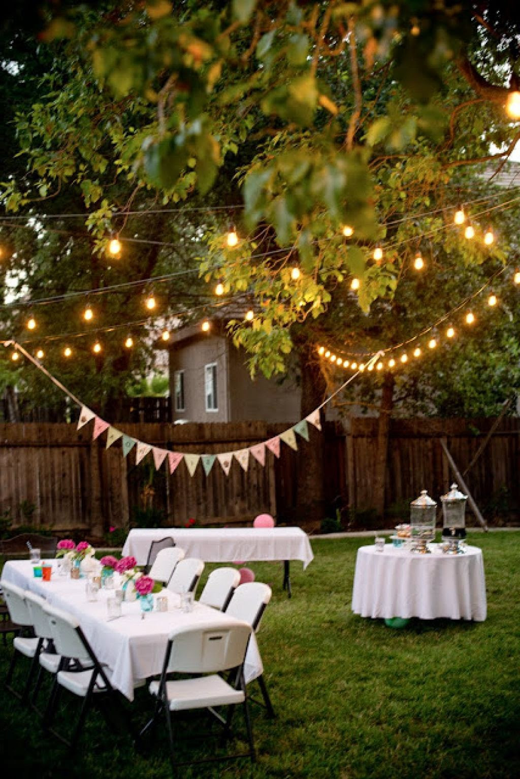 Catering Ideas For Backyard Party
 Enjoy a year end party in the backyard