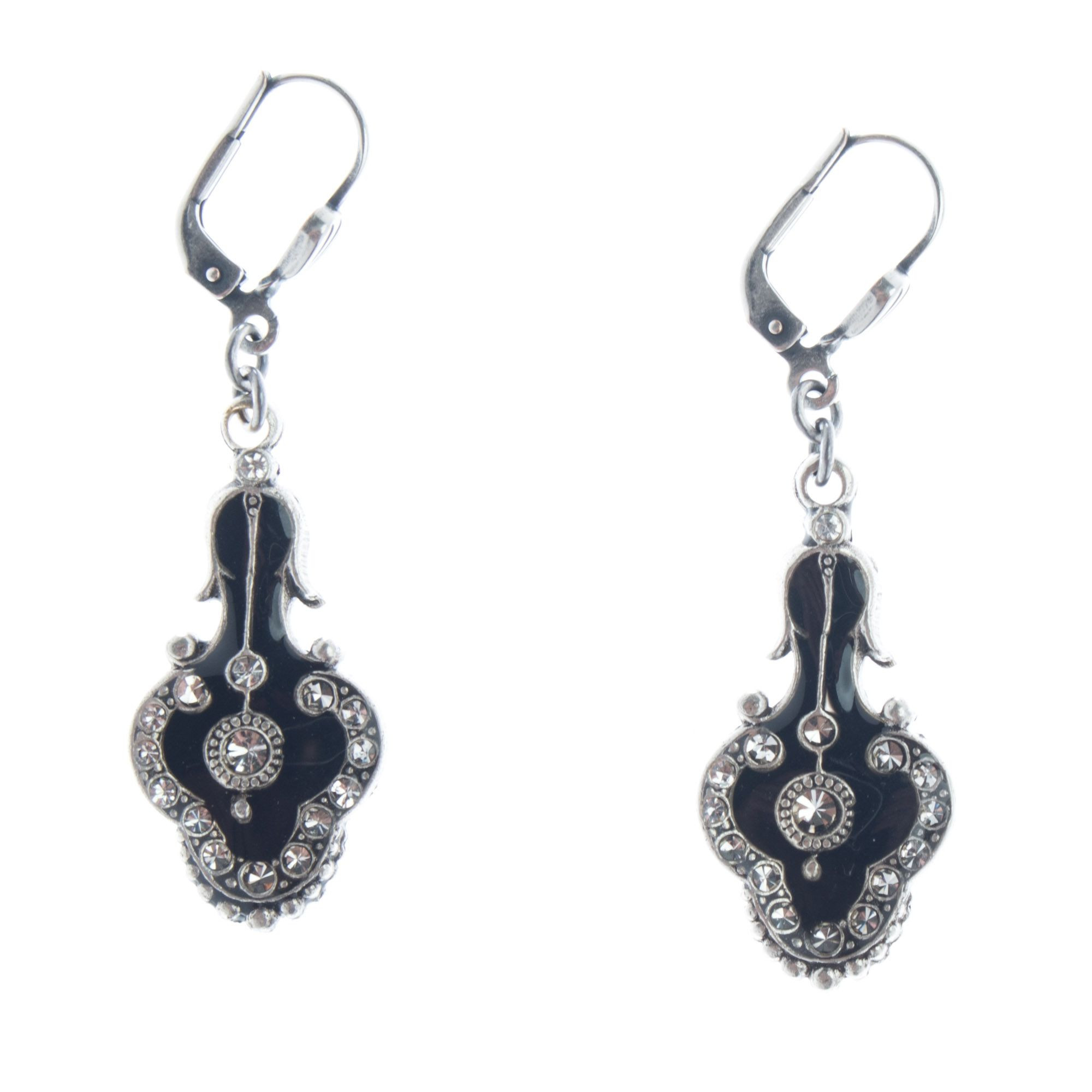 Catherine Popesco Earrings
 Catherine Popesco Limited Edition Silver Black French