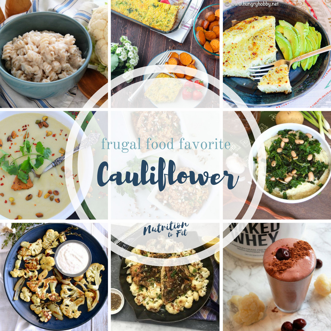 Cauliflower Dietary Fiber
 Frugal Food Cauliflower