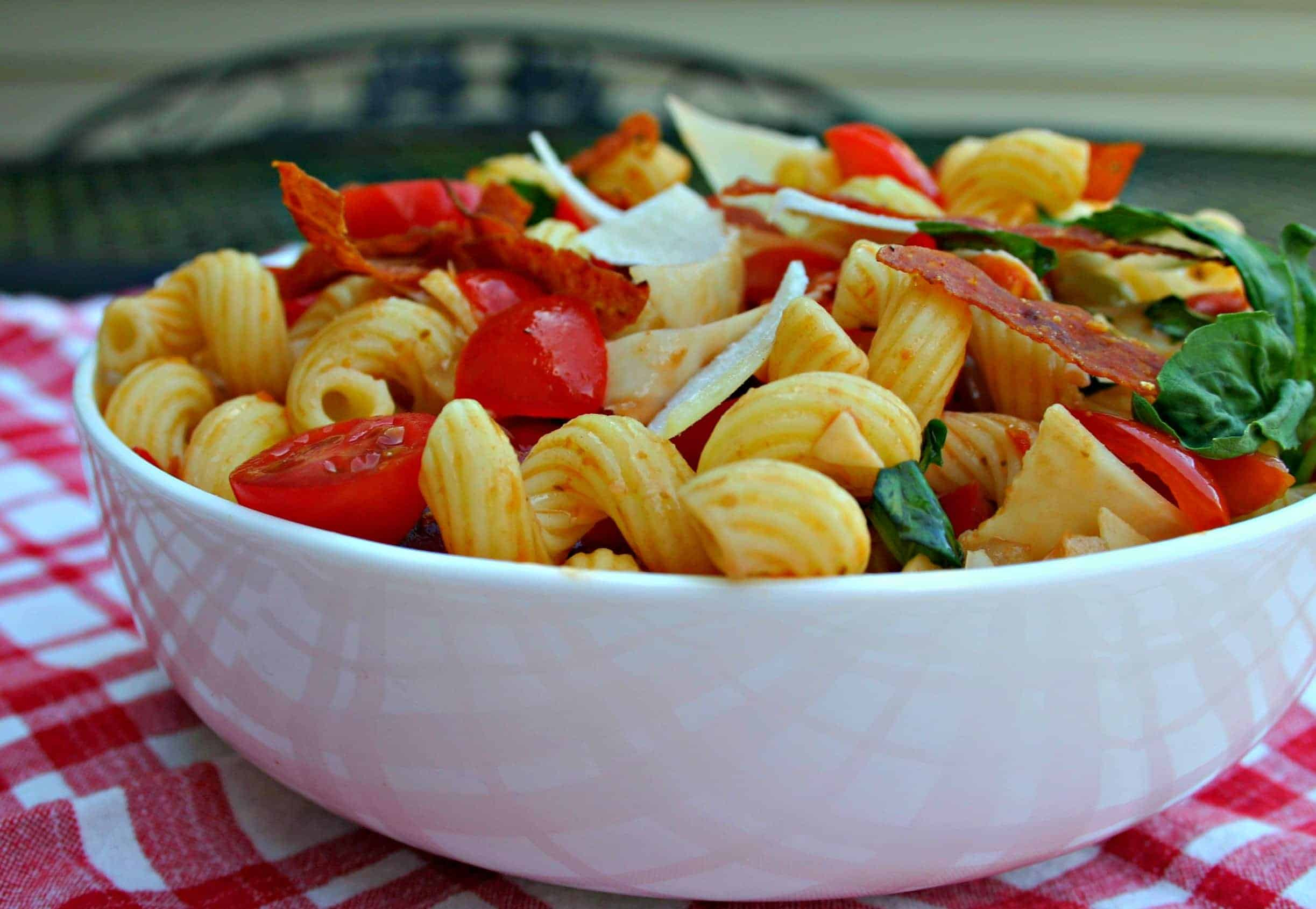 Cavatappi Pasta Salad
 Cavatappi Amatriciana Pasta Salad Life Love and Good Food