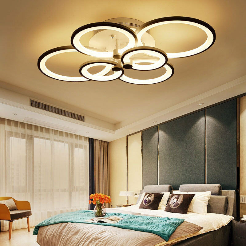 Ceiling Lights Bedroom
 New Modern Bedroom Remote Control Living Room Acrylic 4 8