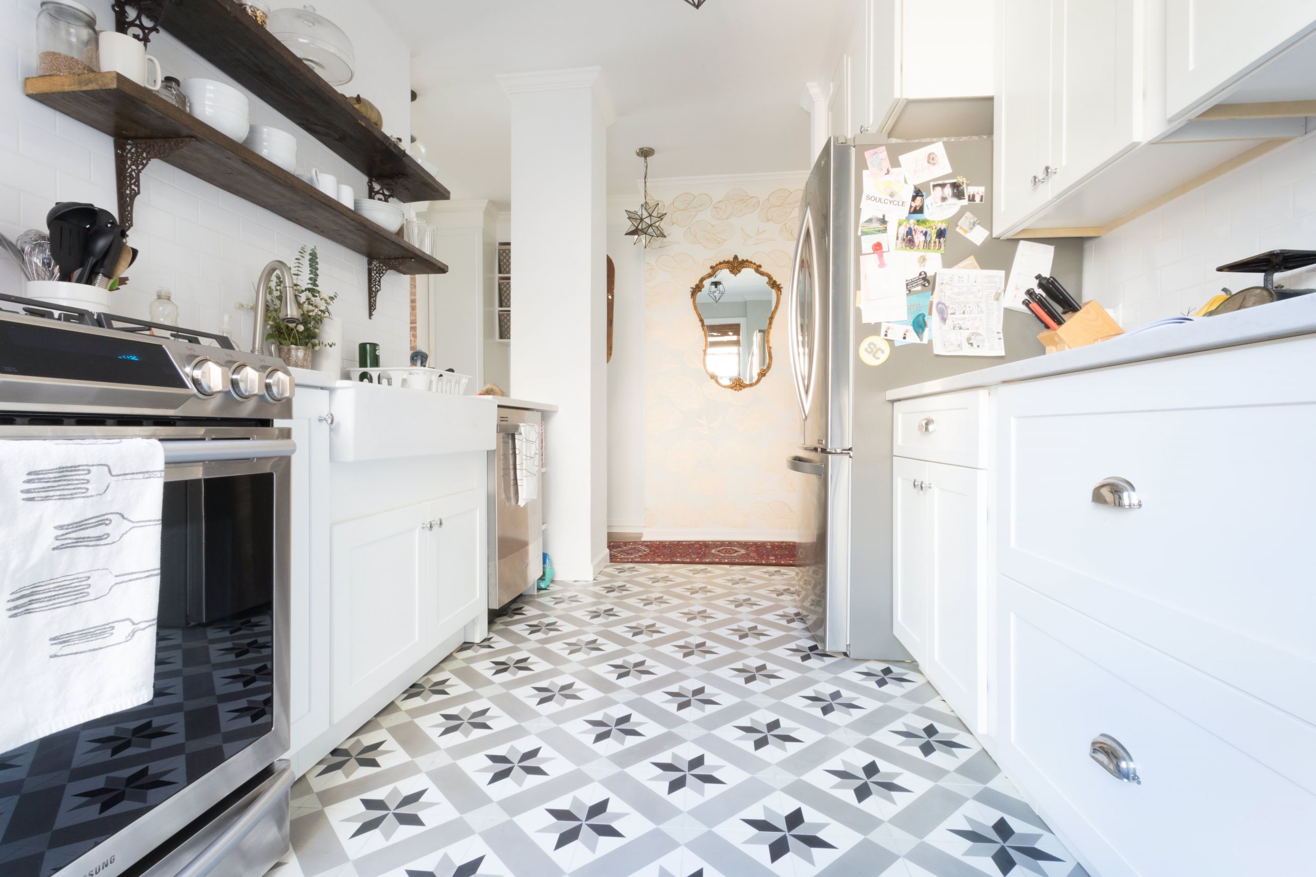 Cement Tiles Kitchen
 The Pros and Cons of the Cement Tile Trend